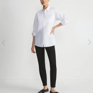 Lafayette 148 Leonard‎ Leggings Faux Suede, Sz M